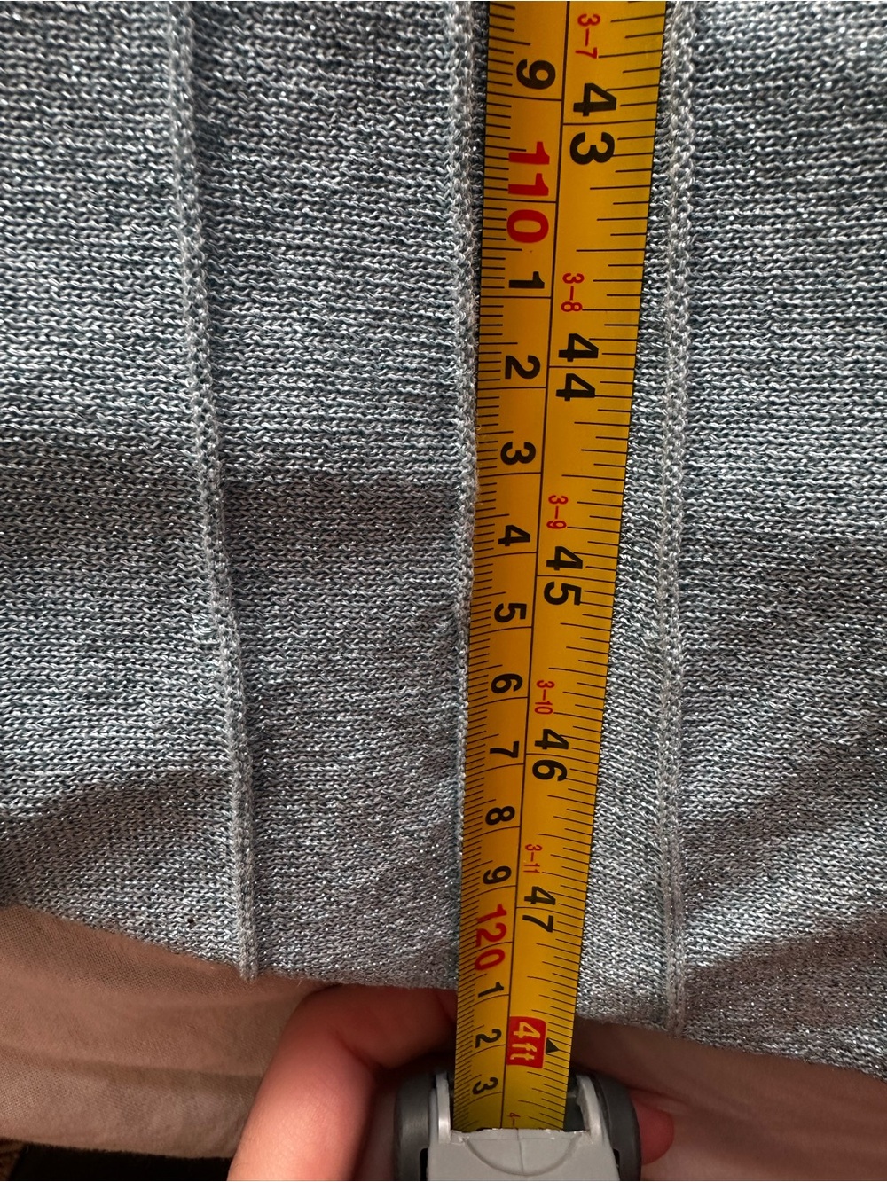 Endless Rose Blue Pleated Knit Maxi Dress Tie Strap Size M - Picture 4 of 11